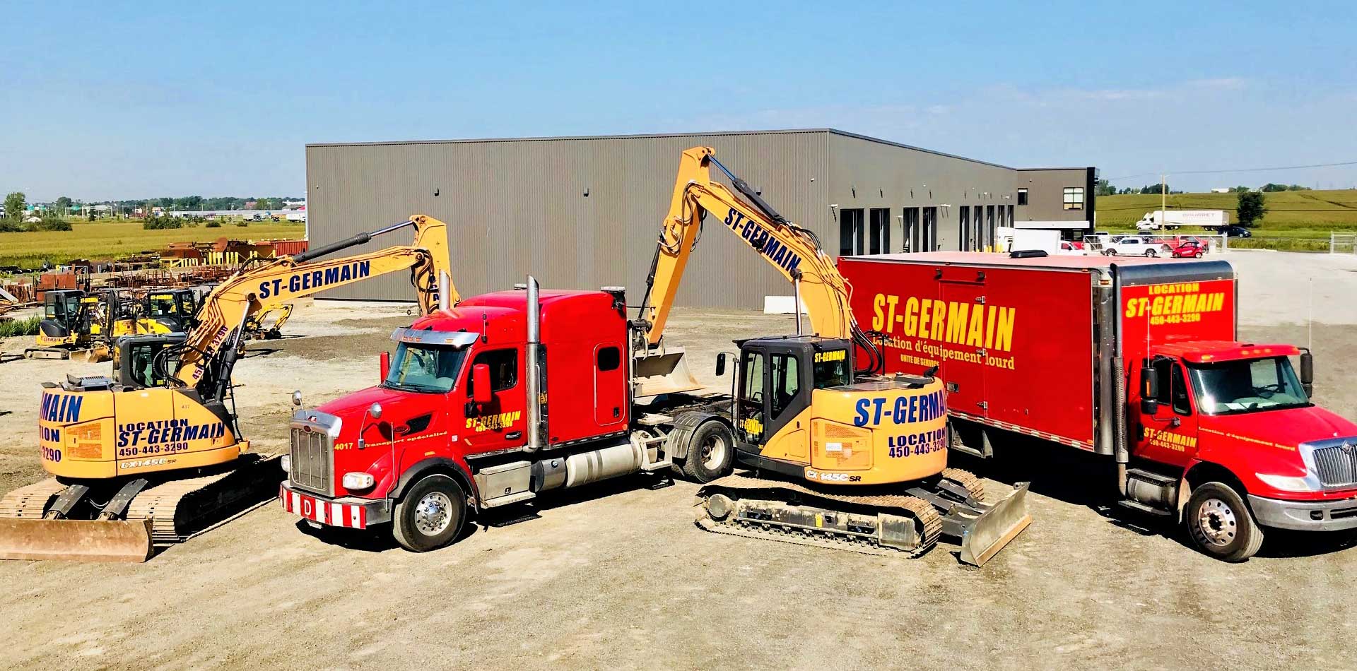 Heavy equipment rental Lévis