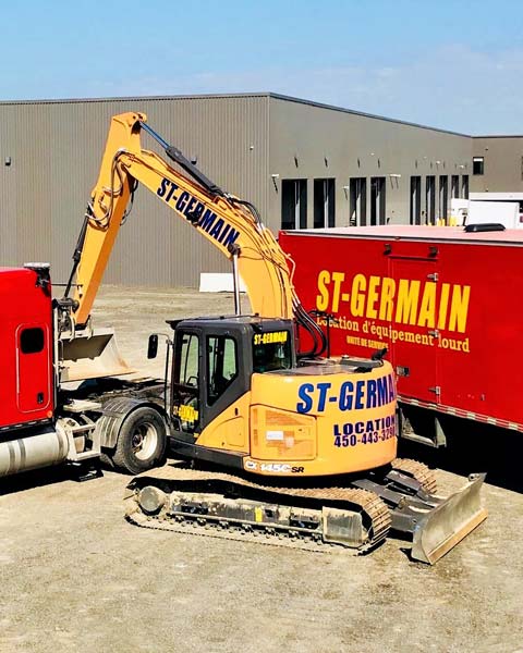 Heavy equipment rental Lévis